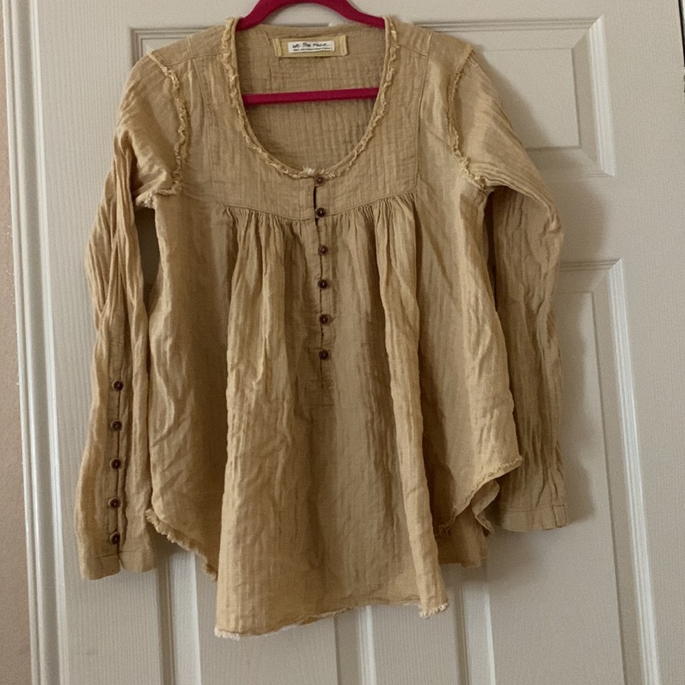 Free people tunic baby doll style. Size xs